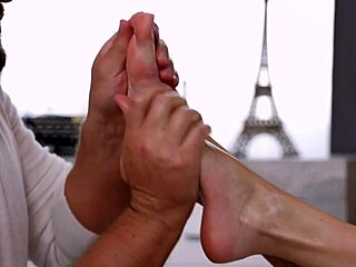 sam frost fucks skinny teen with small tits and waist, making her squirt and cum on tits in missionary