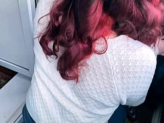 Watch This Teen Deepthroat On The Balcony!