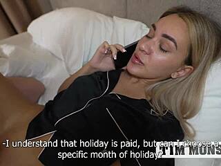 blonde masseuse huge boobs gets pussy fucked by bbc loves deep