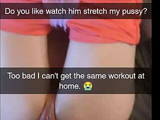 how does it feel to be cucked while milf swallows cum?