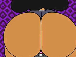 Carol's bombastic workout in both versions