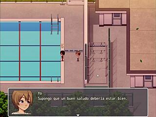 hentai countryside life part 10 i fuck her in the bathroom and spy on the school pool