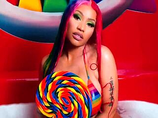 Nicki Minaj's Stunning Redhead Charm