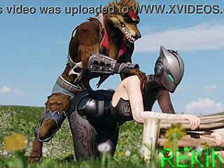 Fortnite porn compilation: short dire try-not-to-cum challenge