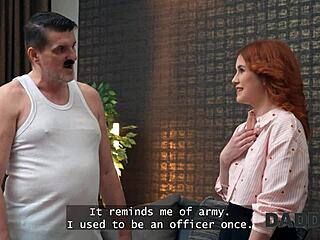 Son's Girlfriend Gets Wet For Daddy