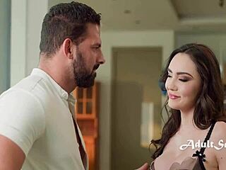 I saw her big latina ass and fucked her hard