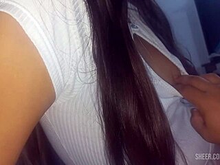 Skinny 18-Year-Old Girl Craves Anal Sex And Lets Me Fondle Her Perfect Tits!