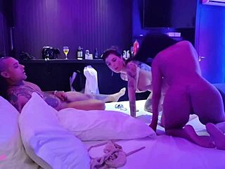 my friend suggested couple swap, we fucked wet in motel