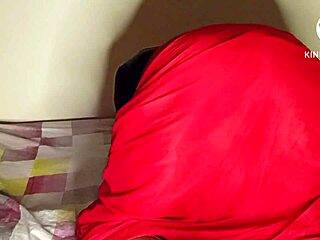 Wow! Big Ass Desi Bhabhi in Lal Sari Banged Doggy by Devar!