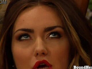 sensual dominant lesbian madame with big ass licks and fingers pussy to orgasm