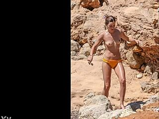 Emma Watson spotted topless on Ibiza beach in 2022