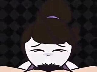 jaiden fucks and cums on big tits