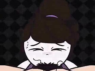 jaiden fucks and cums on big tits