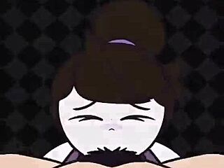 jaiden fucks and cums on big tits