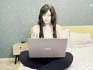 Caught spying? Girl next door gets monster cock anal punishment!