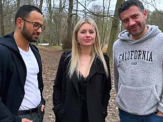 Georgia's Stunning Body Banged by Two Horny Guys