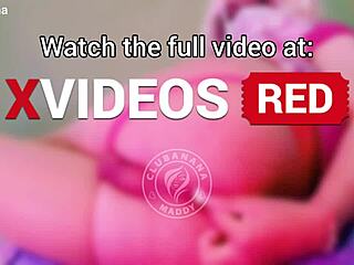 Maddy Diamond's Trans Nerd Teases with Banana and Dildo on Her Fat Latina Ass