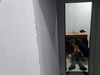 Wife's heart pounds as she cheats bareback with the plumber, her tight pussy craving uncensored banging