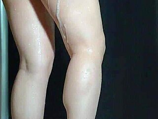 College babes enjoy soapy shower with big ass bouncing and bubbles