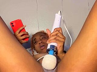 late night stuffing panties for pussy orgasm solo