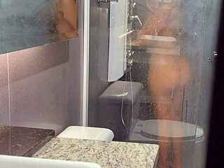 I fucked my hot stepsister's ass in the shower.