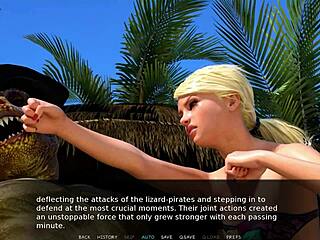 let's play on the beach with my blonde friend