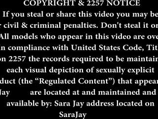 lesbian kisses turn steamy in jacuzzi with sheridan love