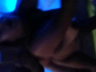 wife plays with her new toy in anal sex