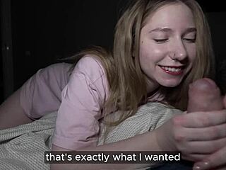 Craved Cum Before Bed and Got Filled Up!