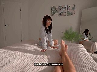 Step sister lost at cards, now PAYS with TIGHT PUSSY!