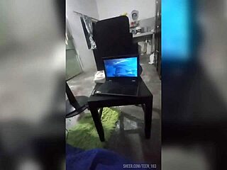 Cute 18-Year-Old Girl in Homemade Cowgirl Sex