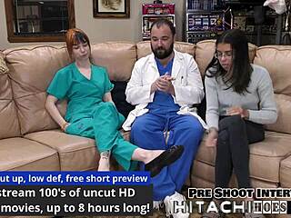 Ditria Rose Moaning While Spreading Pierced Nipples and Using Toys