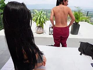 Wow, the masseuse I hired fucked me hard!