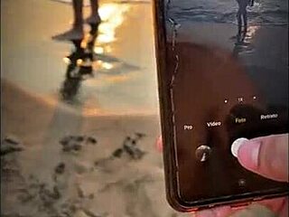 Stranger blows me on the beach! Public sex excitement!