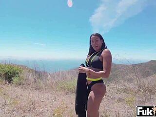 Want to See This Brunette Pornstar Get Facialized in Hardcore Fuck?