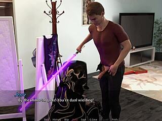 Cosplayer on her knees giving me a sloppy blowjob!