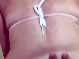 Carla Putinha Moans While Riding Ycaro's Dick and Fingering Her Tight Ass