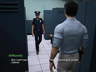 in rosewater manor, teen explores sexy outfit and curves