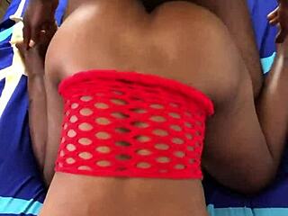 Hot Black Babe Gets Fucked Doggystyle