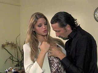 Monica Sweetheart Bangs Colleague's Huge Cock on Boardroom Table