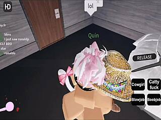 Roblox Guy Sucks and Fucks Cute Girl to Creampie