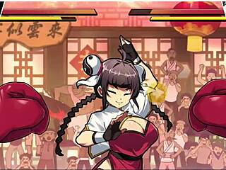 Feeling the Power of Big Ass and Tits in Female Fist Part 001