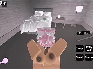 Roblox Guy Sucks and Fucks Cute Girl to Creampie