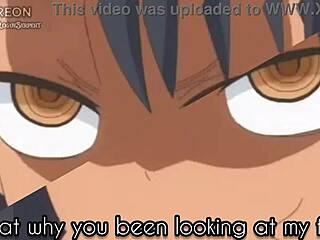 Tricked teen's classroom footjob?