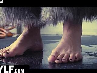 After a million years, domination leads to amazon position with redhead