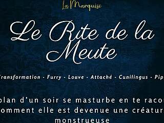 Le rite de la meute: french furry pack ritual audio porn