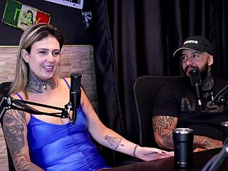 Nerdy Group Films Public Squirting in See-Through Outfits