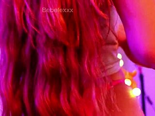 Bebelexxx gets ass licked clean before tight pussy and anal pounding with cum in mouth