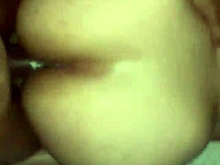 redbone bent over for big black cock doggystyle pounding