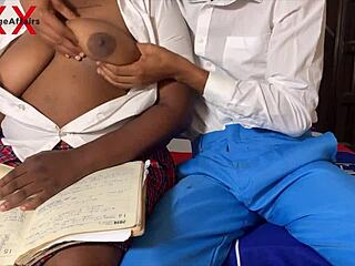 Study Session Turns to Wild Sex Over Big Boobs